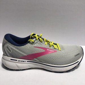 Brooks Women’s Ghost 14, Gray Running Shoes, Size 10M